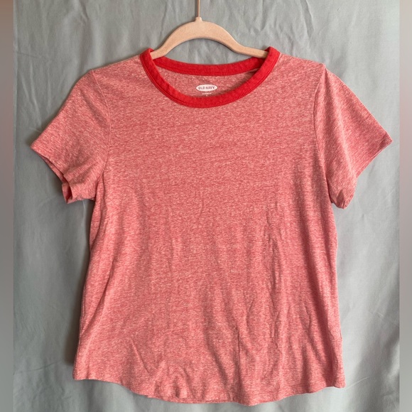 Old Navy Tops - Red Old Navy EveryWear Crew-Neck t-shirt